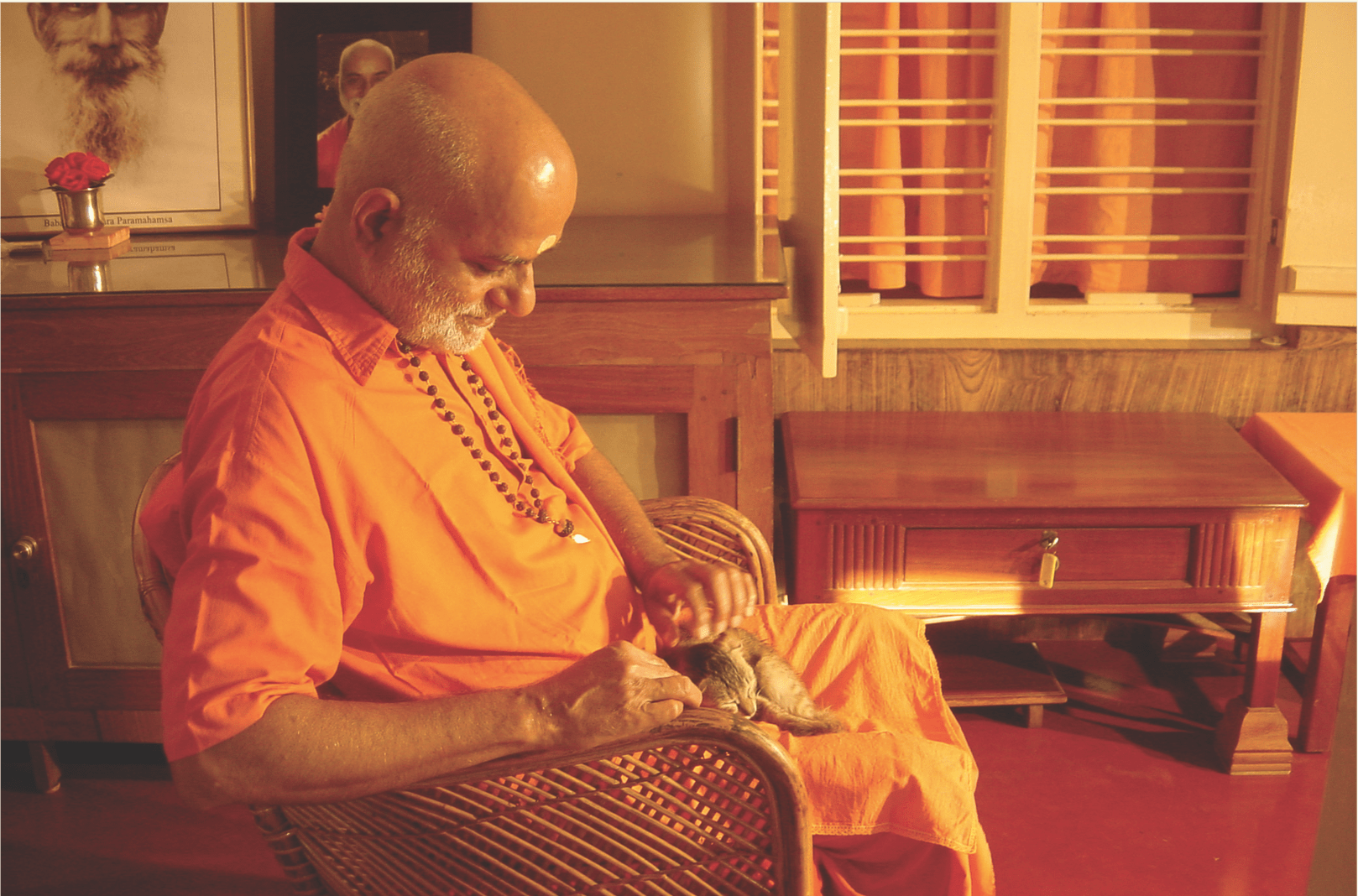 Swami Bhoomananda Tirtha at NAT